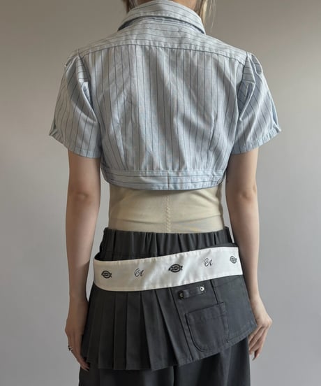 【Chinatsu Aoyama】 RE Makers Shirt Stripe / 260813-031