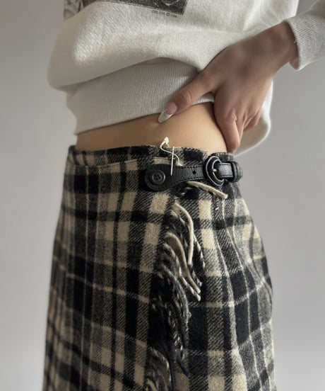 【USED】 Eddie Bauer LEGEND Kilt Skirt / 261026-022