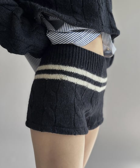 【RE;CIRCLE】 RE Tilden Knit Set-up  /261019-033