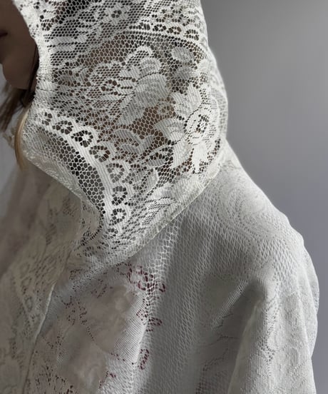 【RE;CIRCLE】RE Lace Hooded Jacket / 260824-001