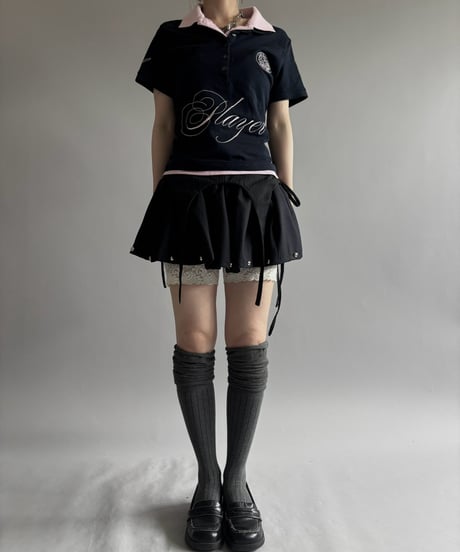 【Chinatsu Aoyama】 RE Player Polo Shirt / 260827-019