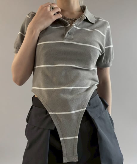 【RE;CIRCLE】RE Leotard Polo Shirt / 260713-016