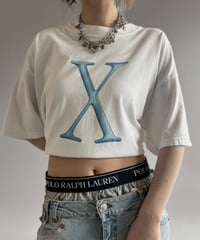 【USED】 Hanes APPLE X Cutoff T-Shirt / 260725-029