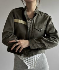 【USED】 Military Cropped Jacket  / 260926-010