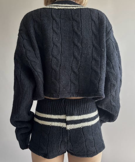 【RE;CIRCLE】 RE Tilden Knit Set-up  /261019-032