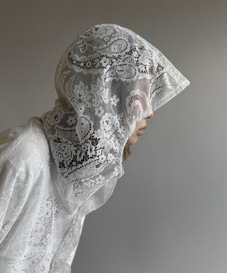 【RE;CIRCLE】RE Lace Hooded Jacket / 260824-003