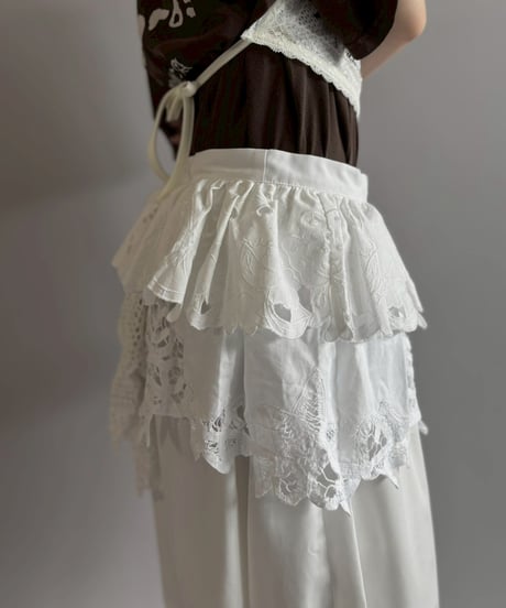 【Chinatsu Aoyama】 RE The Home Makers Wrap Skirt / 260716-042