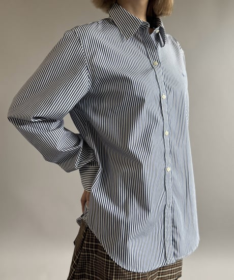 【USED】 Lauren Ralph Lauren Stripe Shirt / 261031-003