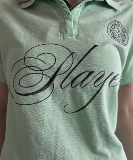 【Chinatsu Aoyama】 RE Player Polo Shirt / 260827-028