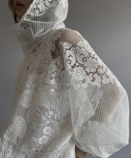 【RE;CIRCLE】RE Lace Hooded Jacket / 260824-014
