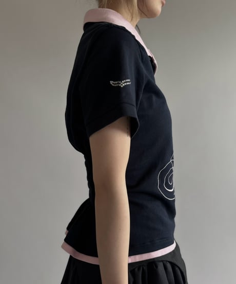 【Chinatsu Aoyama】 RE Player Polo Shirt / 260827-019