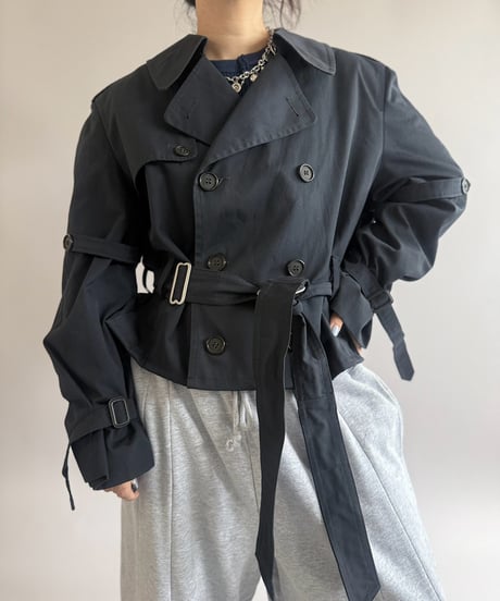 【RE;CIRCLE】 RE Trench Short Coat  / 261019-002