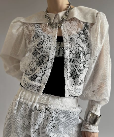 【RE;CIRCLE】RE Crochet  Blouse / 260709-005