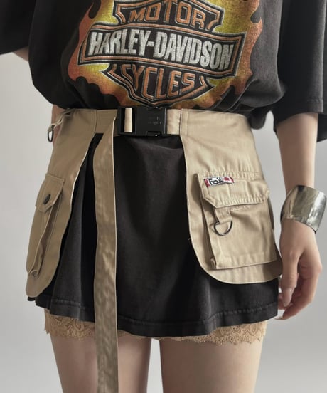 【RE;CIRCLE】  RE Fishing Vest Belt Bag / 260810-011