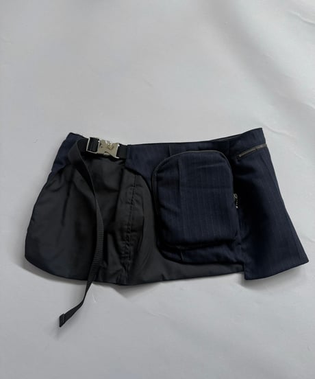 【RE;CIRCLE】 RE Suit Waist Belt Bag / 260917-011