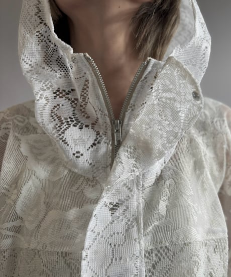 【RE;CIRCLE】RE Lace Hooded Jacket / 260824-005