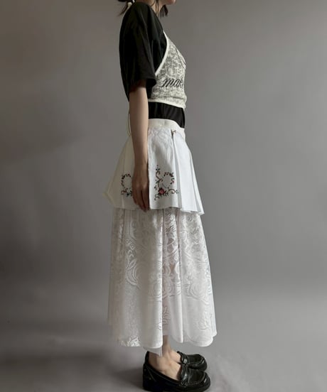 【Chinatsu Aoyama】 RE Apron / 260716-011