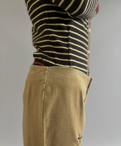 【RE;CIRCLE】 RE Lace-up Cords Pants / 261008-017