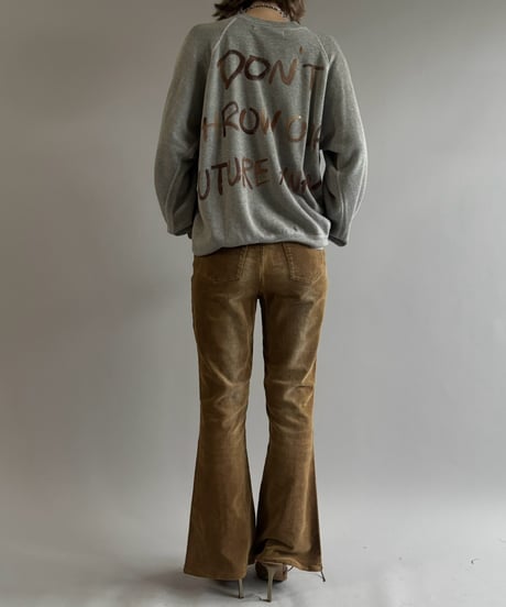 【RE;CIRCLE】 RE Lace-up Cords Pants / 261008-019