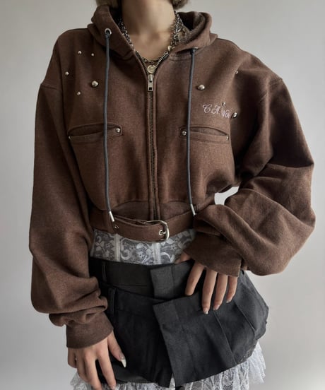 【Chinatsu Aoyama】 Studs Parka  /  2601022-027