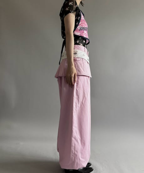 【Chinatsu Aoyama】 RE Apron / 260813-008