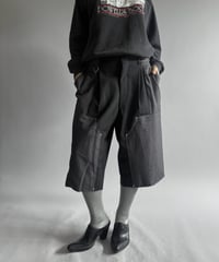【Chinatsu Aoyama】 Re Suit Double Knee Shorts / 260921-002