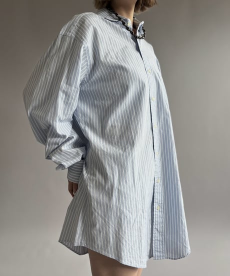 【USED】 Brocks Brothers Makers Stripe Shirt / 261026-016