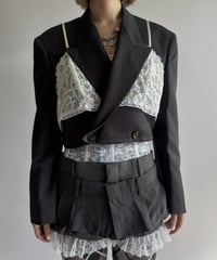 【Chinatsu Aoyama】 Suit Camisole Jacket  /  2601022-030