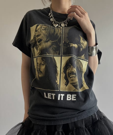 【USED】 THE BEATLES LET IT BE T-Shirt / 260808-012