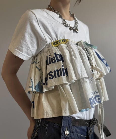 【RE;CIRCLE】  RE Eco Bag Wrap Skirt / 260810-015