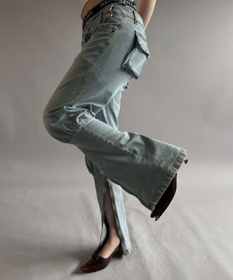 【USED】 Zip Design Denim Pants / 260725-030