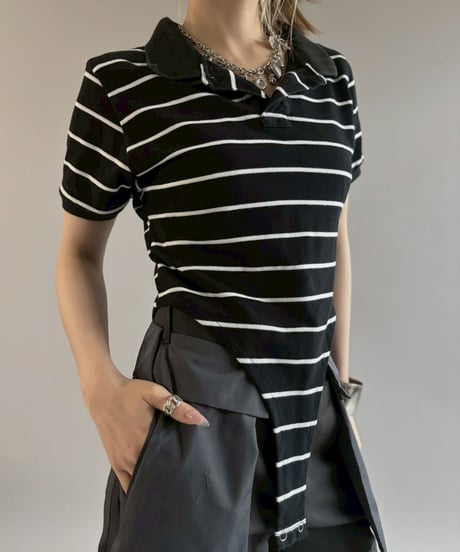 【RE;CIRCLE】RE Leotard Polo Shirt / 260713-019
