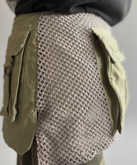 【RE;CIRCLE】  RE Fishing Vest Belt Bag / 260810-012