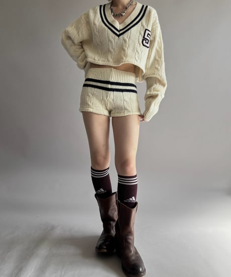 【RE;CIRCLE】 RE Tilden Knit Set-up  /261019-030