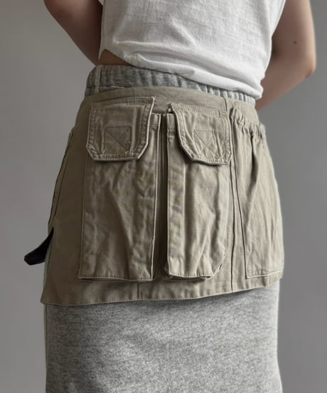 【RE;CIRCLE】  RE Fishing Vest Belt Bag / 260810-001