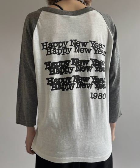 【USED】 80's Cheap Trick Raglan Tee / 201003-007