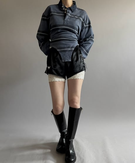 【RE;CIRCLE】 RE Leotard Rugger Shirt/ 260928-012