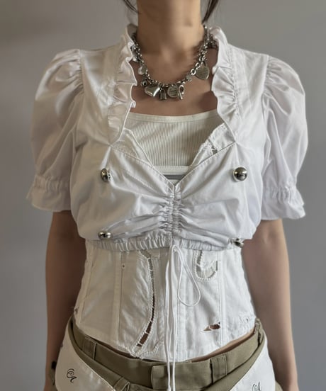 【Chinatsu Aoyama】 RE The Home Makers Blouse / 260820-044
