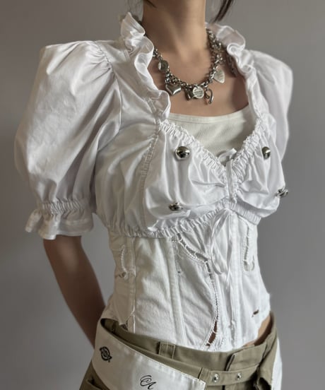 【Chinatsu Aoyama】 RE The Home Makers Blouse / 260820-045