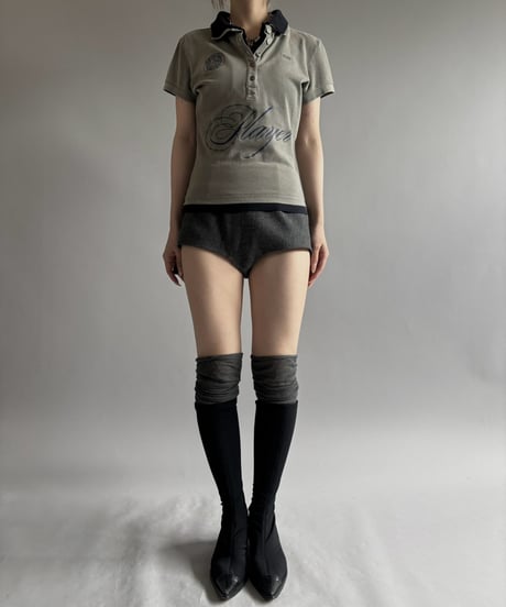 【Chinatsu Aoyama】 RE Player Polo Shirt / 260827-022