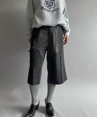 【Chinatsu Aoyama】 Re Suit Double Knee Shorts / 260921-005