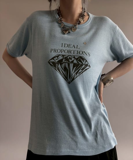 【USED】 70~80's IDEAL PROPORTIONS T-Shirt / 260725-012