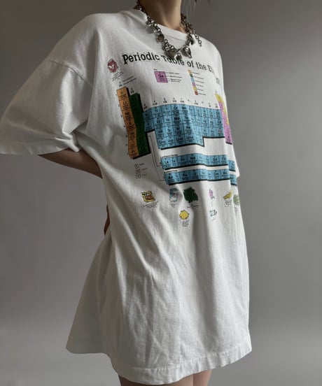 【USED】 Made in USA 93's The Periodic Table T-Shirt / 260725-020