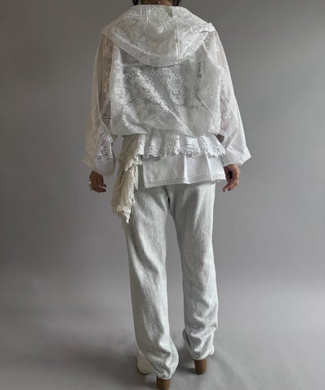 【RE;CIRCLE】RE Lace Hooded Jacket / 260914-003