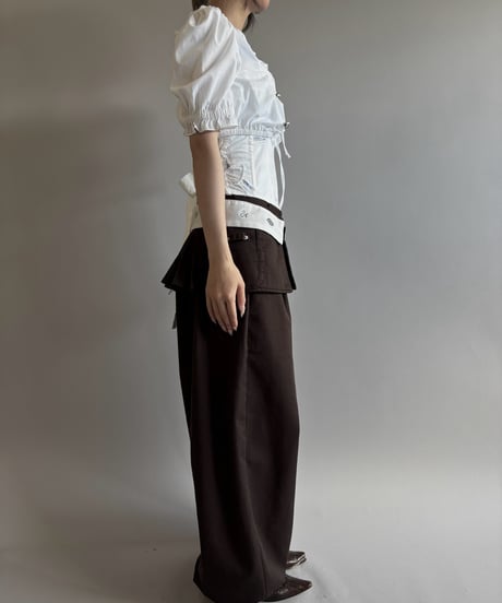 【Chinatsu Aoyama】 RE The Home Makers Blouse / 260820-051
