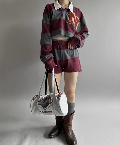 【RE;CIRCLE】 RE Sweat Boston Bag  /261015-032