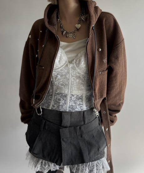 【Chinatsu Aoyama】 Studs Parka  /  2601022-027