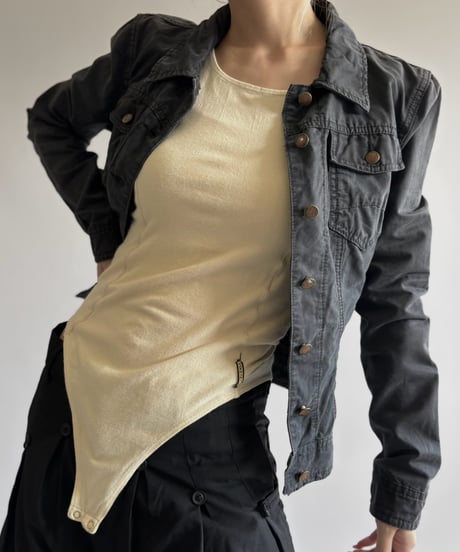 【USED】 80's Armani Jeans Body Suit / 260926-019