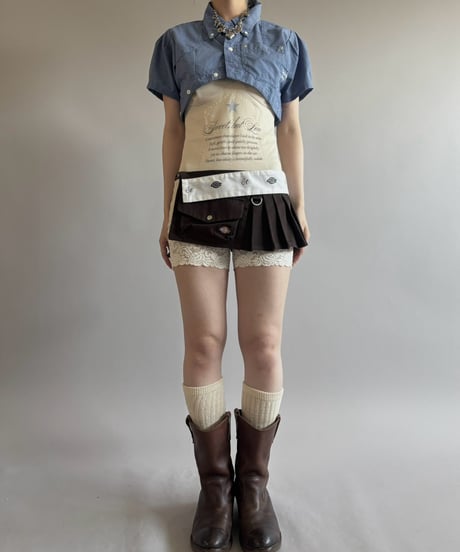 【Chinatsu Aoyama】 RE Makers Shirt Check / 260813-032