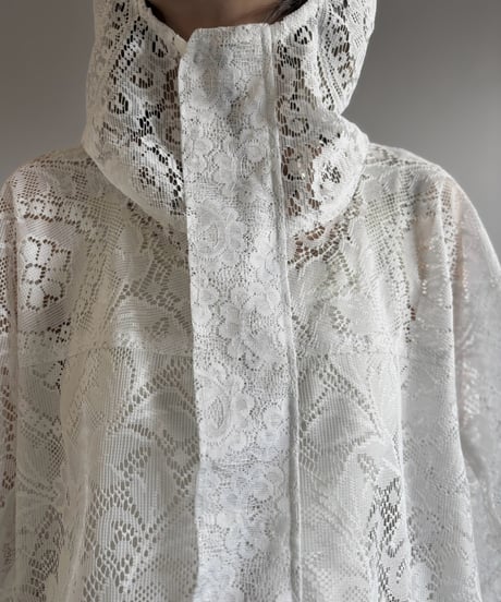 【RE;CIRCLE】RE Lace Hooded Jacket / 260824-004